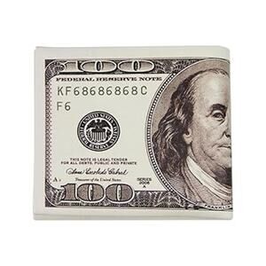 ❗Men's Trifold 100 Dollar Bill WALLET With ID Card Slit/Velcro Closure❗